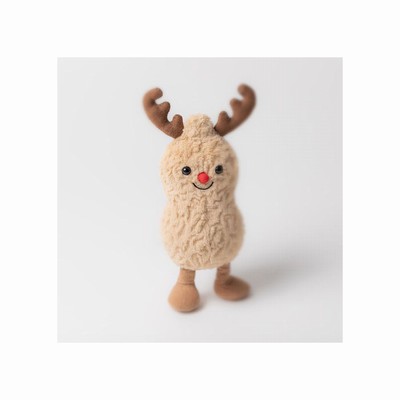 Jellycat Peanut Reindeer USA | 49603VCYM